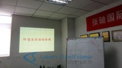 贺张驰咨询325期深圳6sigma绿带培训