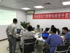 28期深圳6月六西格玛绿带升黑带培