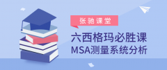 如何理解六西格玛培训MSA测量系统