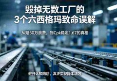 选择六西格玛培训公司前，先解开