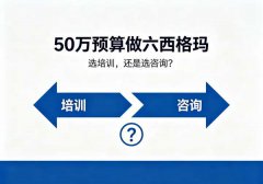 六西格玛落地3种模式决策树：培训